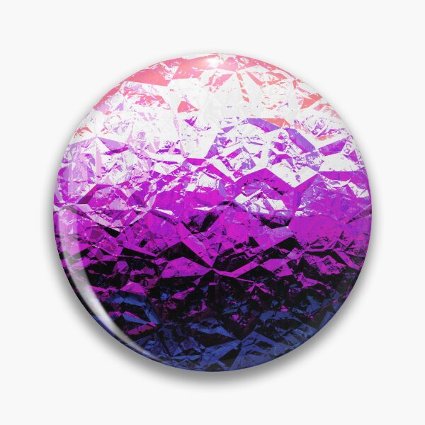 Item preview, Funky Crystal Abstract Genderfluid Pride Flag designed and sold by Chaos Queery.