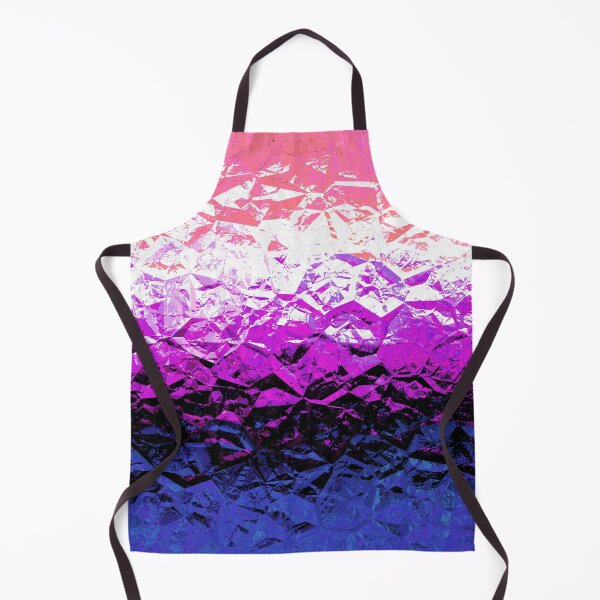 Item preview, Funky Crystal Abstract Genderfluid Pride Flag designed and sold by Chaos Queery.