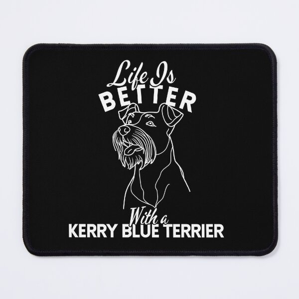 Item preview, Life Is Better With a Kerry Blue Terrier – Minimalist Elegant and Loyal Terrier Design designed and sold by GoodyPaws.