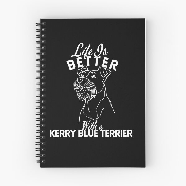 Item preview, Life Is Better With a Kerry Blue Terrier – Minimalist Elegant and Loyal Terrier Design designed and sold by GoodyPaws.