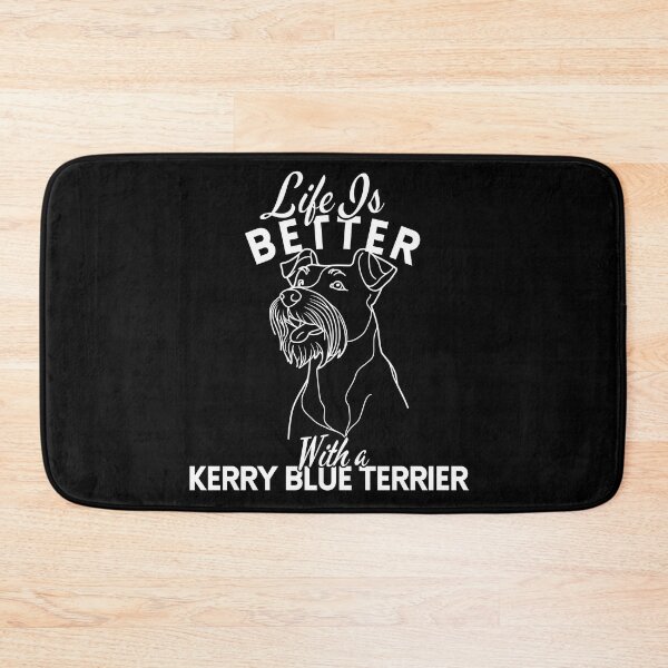 Item preview, Life Is Better With a Kerry Blue Terrier – Minimalist Elegant and Loyal Terrier Design designed and sold by GoodyPaws.