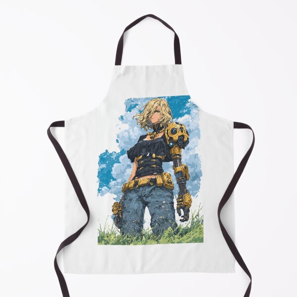 Item preview, Fierce Warrior Girl Anime Inspired Fantasy Art Persona designed and sold by Piotrek0001.