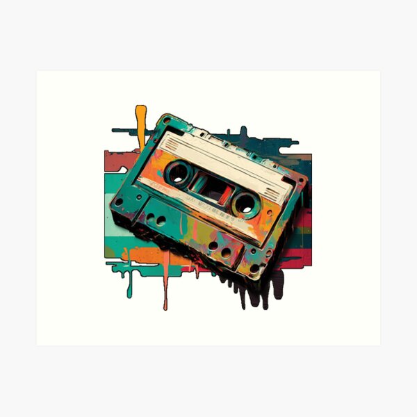 Item preview, Expressionist Cassette 2 designed and sold by tshirt-tech-pr.