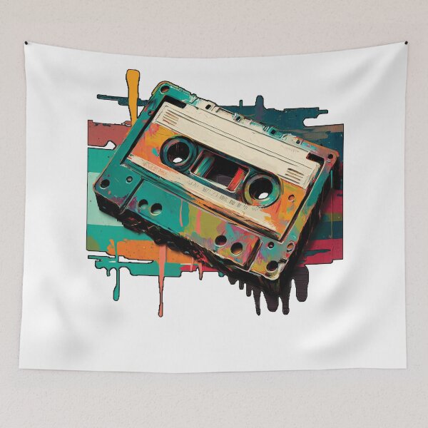 Artikelvorschau, Expressionistische Kassette 2 entworfen und verkauft von tshirt-tech-pr.