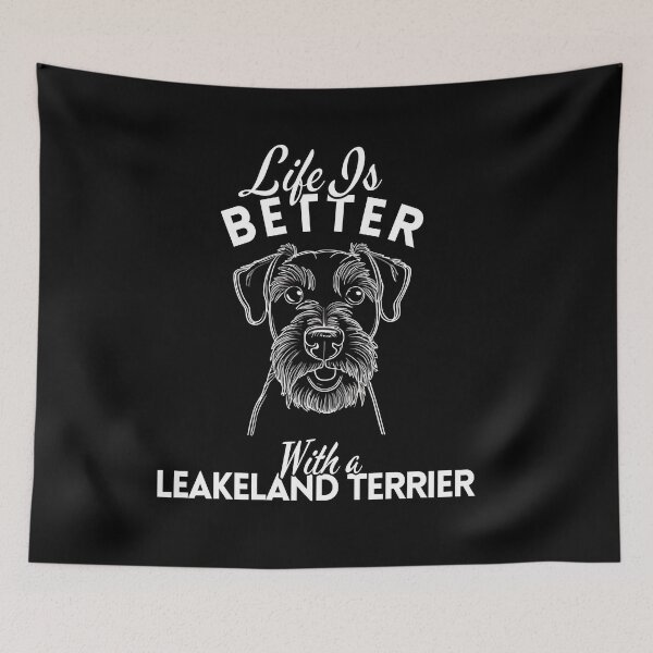 Item preview, Life Is Better With a Lakeland Terrier – Minimalist Confident and Energetic Terrier Design designed and sold by GoodyPaws.