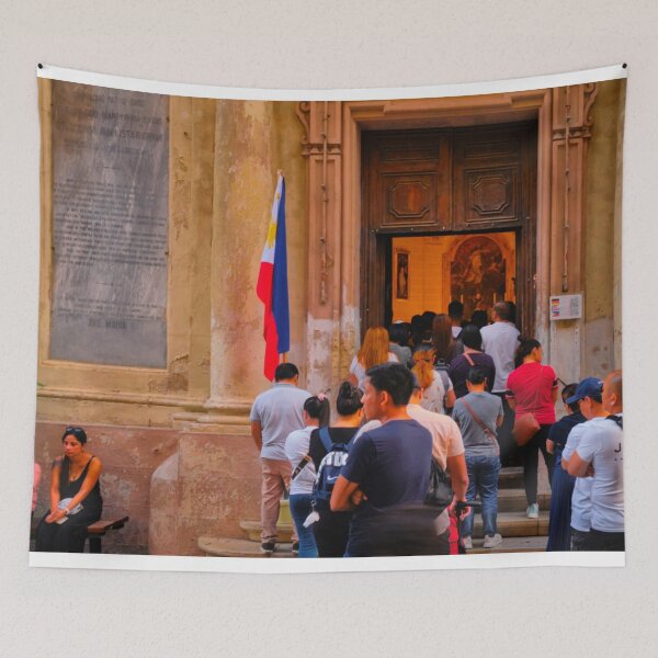 Item preview, The church of Santa Barbara in Valletta designed and sold by Violaman.