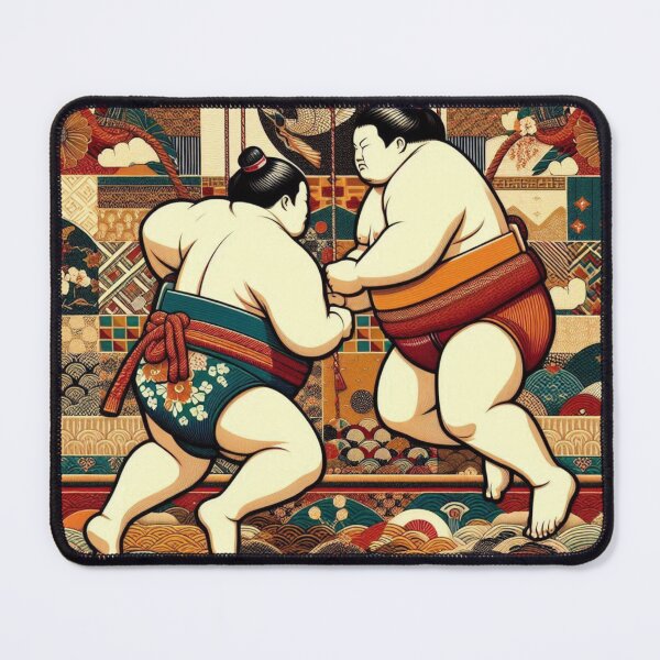 Artikelvorschau, Sumo Spirit – Traditionelles japanisches Sumo-Kampfdesign entworfen und verkauft von ashokreddy343.