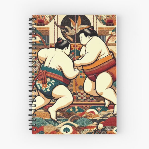 Item preview, Sumo Spirit – Traditional Japanese Sumo Match Design designed and sold by ashokreddy343.