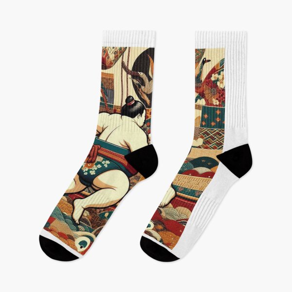 Item preview, Sumo Spirit – Traditional Japanese Sumo Match Design designed and sold by ashokreddy343.