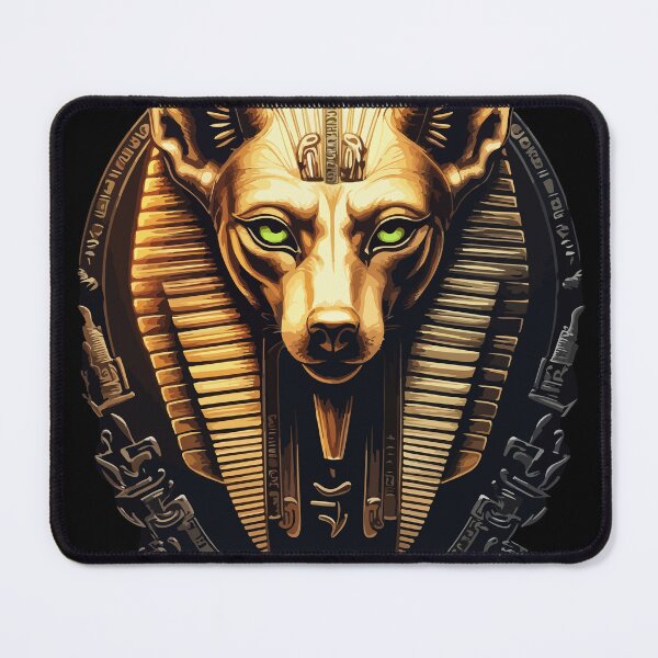 Item preview, Ancient Egyptian Anubis Golden Logo designed and sold by emhoteb.