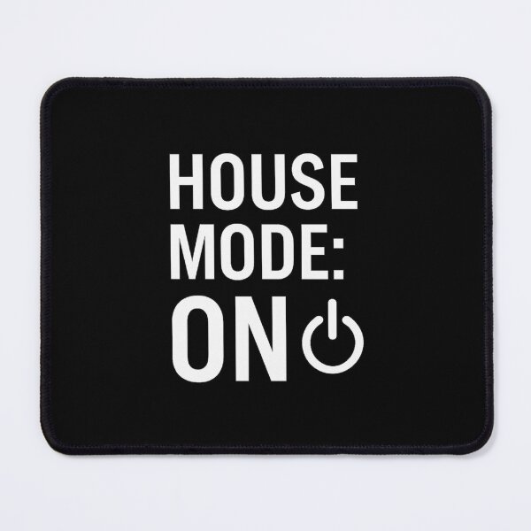 Item preview, HOUSE MODE: ON – Power Up DJ Shirt designed and sold by Graphroad.