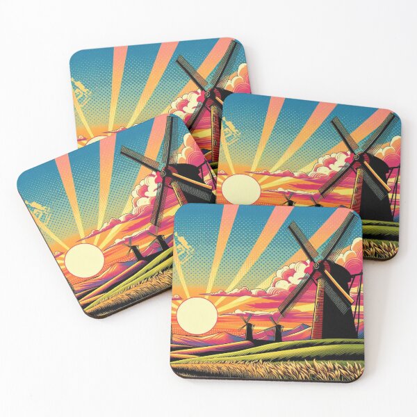 Item preview, pop art style Windmill  designed and sold by Dogandesighn.