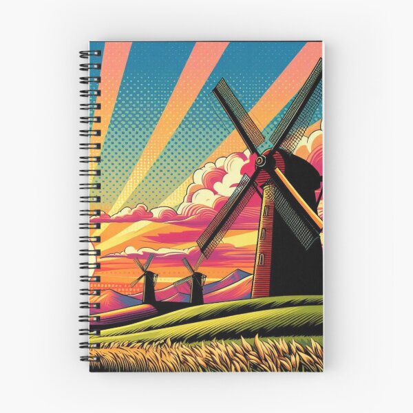 Item preview, pop art style Windmill  designed and sold by Dogandesighn.