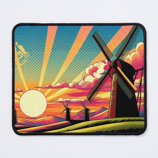 Item preview, pop art style Windmill  designed and sold by Dogandesighn.