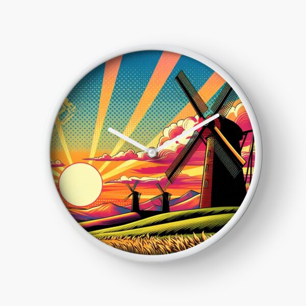 Item preview, pop art style Windmill  designed and sold by Dogandesighn.