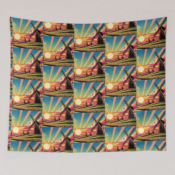 Item preview, pop art style Windmill  designed and sold by Dogandesighn.