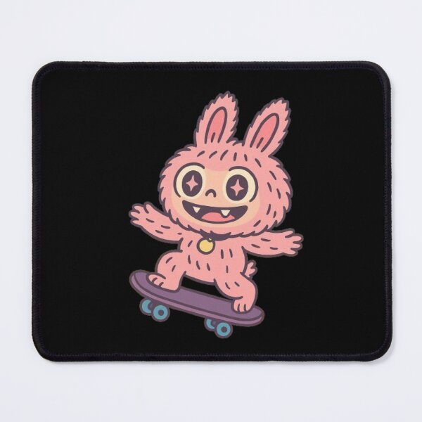 Item preview, LABUBU Monster Skateboarding – Cute Designer Toy Cartoon designed and sold by PHILOSOPHY-SWAG.