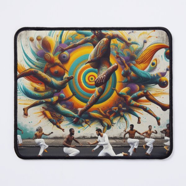 Item preview, Capoeira Flow – Brazilian Street Art Style Motion designed and sold by ashokreddy343.