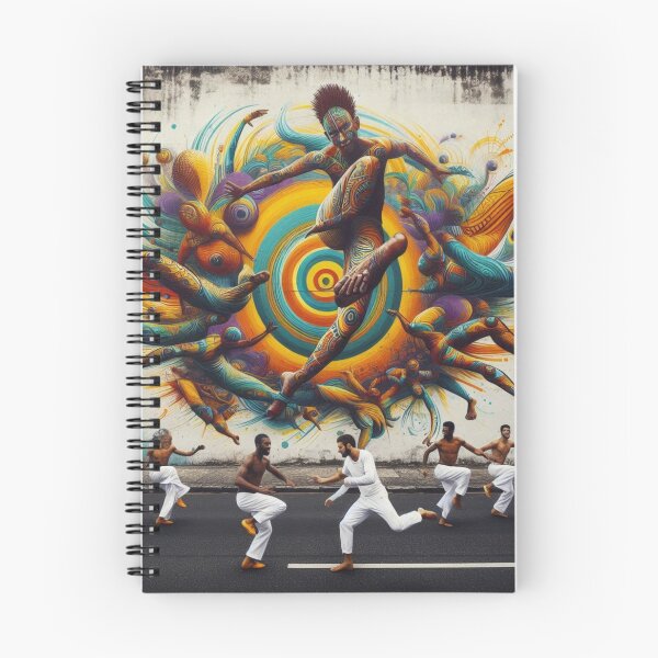 Item preview, Capoeira Flow – Brazilian Street Art Style Motion designed and sold by ashokreddy343.