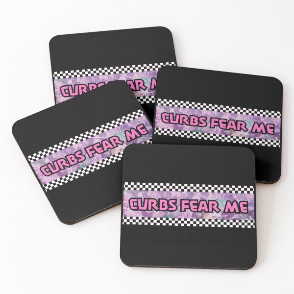 Item preview, Curbs Fear Me Aesthetic Car Bumper Hot Girls Hit Curbs designed and sold by MatthewViews.
