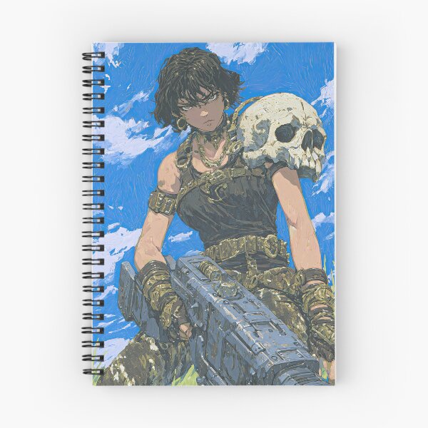 Item preview, Cyberpunk Huntress Barbarian Fierce Female Sci-Fi Art Design designed and sold by Piotrek0001.