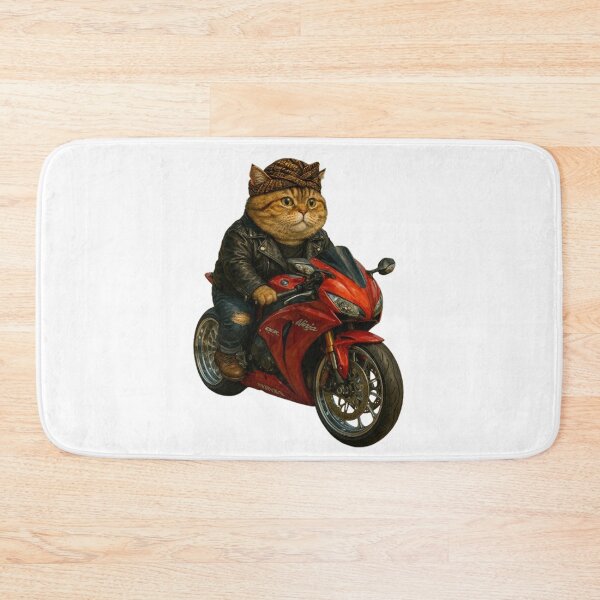 Item preview, The Biker Cat: Road to Freedom designed and sold by CHRIST5000.