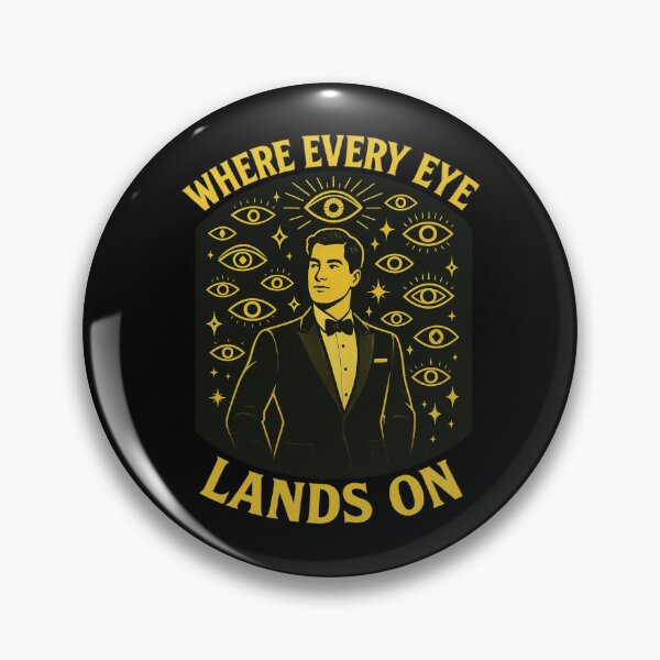 Item preview, Where Every Eye Lands – Confident Gentleman Design | Charismatic Masculine Style Statement designed and sold by Just Meaningful.