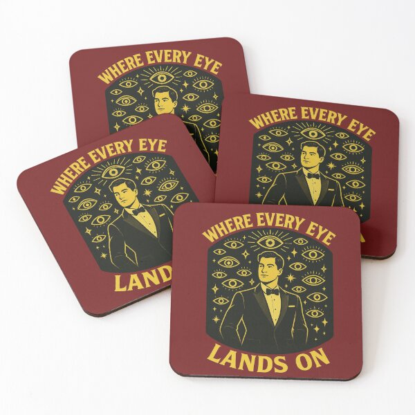 Item preview, Where Every Eye Lands – Confident Gentleman Design | Charismatic Masculine Style Statement designed and sold by Just Meaningful.