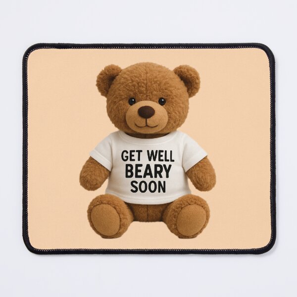 Item preview, Get Well Beary (Very) Soon Teddy Bear designed and sold by Poptsy-Ez.