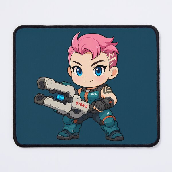Artikelvorschau, Zarya Overwatch Chibi entworfen und verkauft von MoranaRed.