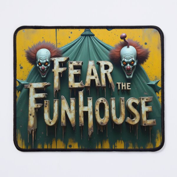 Item preview, Fear The Funhouse Spooky Clowns designed and sold by ShadowAndSlate.