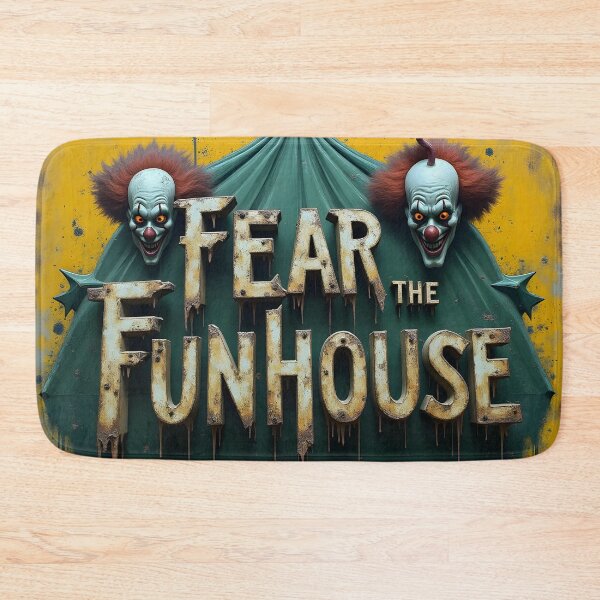 Item preview, Fear The Funhouse Spooky Clowns designed and sold by ShadowAndSlate.