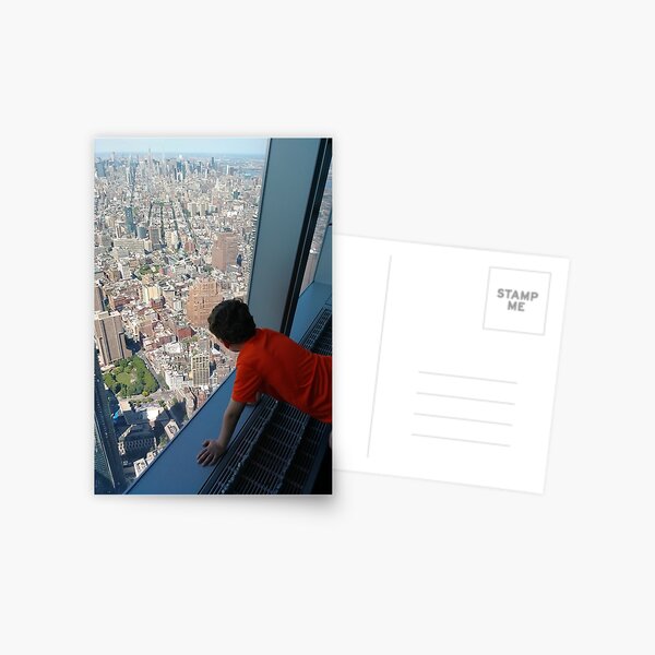 New York City, Manhattan, Brooklyn, New York, streets, buildings, skyscrapers, cars, pedestrians, #NewYorkCity, #Manhattan, #Brooklyn, #NewYork, #streets, #buildings, #skyscrapers, #cars, #pedestrians Postcard
