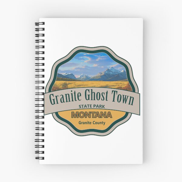 Artikelvorschau, Granite Ghost Town State Park, Granite County, Montana entworfen und verkauft von Wanderful-roads.