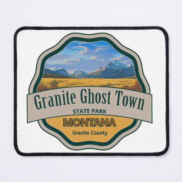 Item preview, Granite Ghost Town State Park, Granite County, Montana designed and sold by Wanderful-roads.