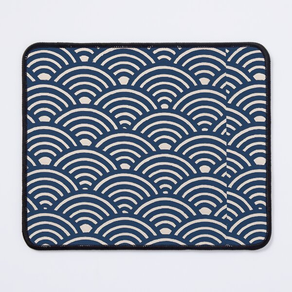 Item preview, Minimal Japanese Wave Pattern designed and sold by BossArtCreation.