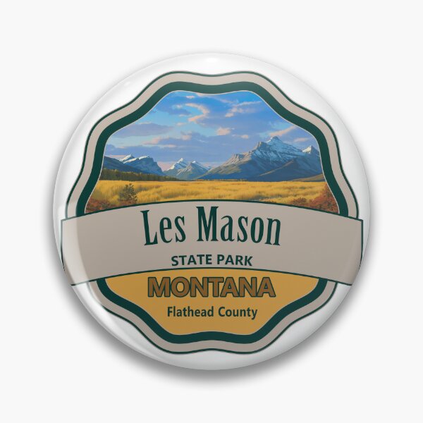 Item preview, Les Mason State Park, Flathead County, Montana designed and sold by Wanderful-roads.