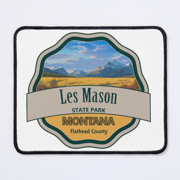 Item preview, Les Mason State Park, Flathead County, Montana designed and sold by Wanderful-roads.