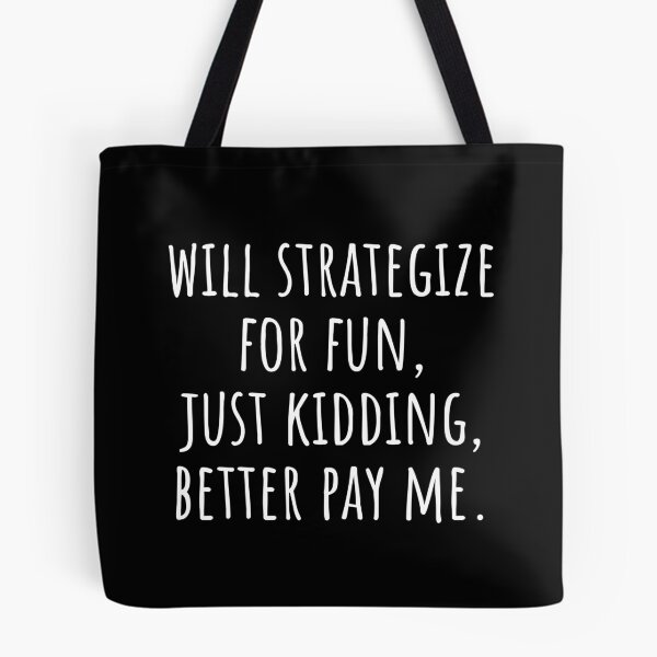 Item preview, Marketing Manager Funny Strategy Saying designed and sold by CuteLovelyDesigns.