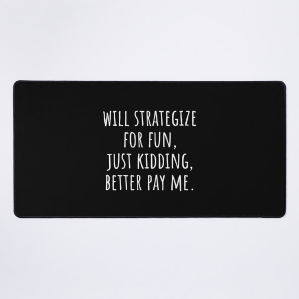 Item preview, Marketing Manager Funny Strategy Saying designed and sold by CuteLovelyDesigns.