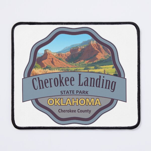 Item preview, Cherokee Landing State Park, Cherokee County, Oklahoma designed and sold by Wanderful-roads.