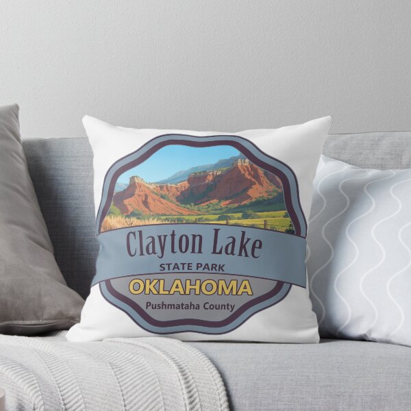 Item preview, Clayton Lake State Park, Pushmataha County, Oklahoma designed and sold by Wanderful-roads.