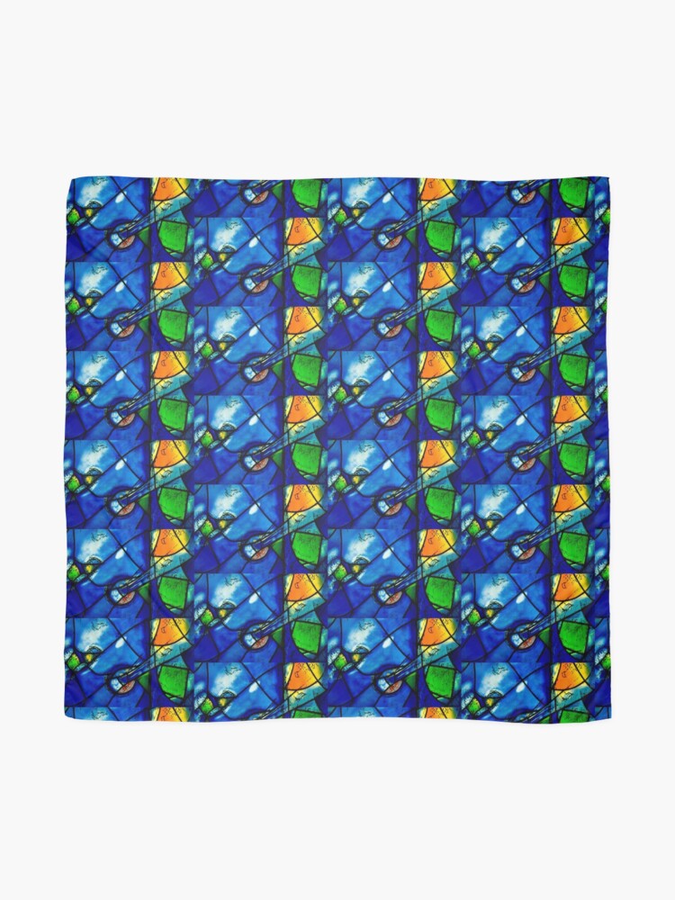Alternate view of Chagall windows detail Scarf
