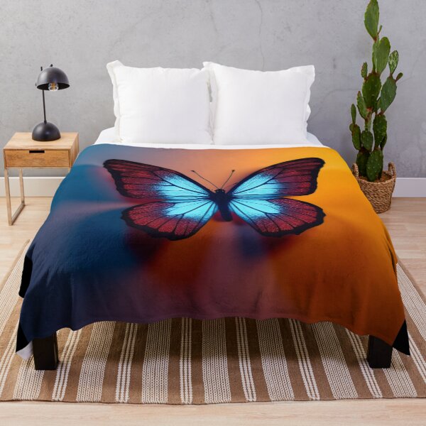 Item preview, Radiant Neon Butterfly designed and sold by ShadowAndSlate.
