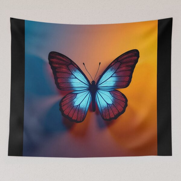 Item preview, Radiant Neon Butterfly designed and sold by ShadowAndSlate.