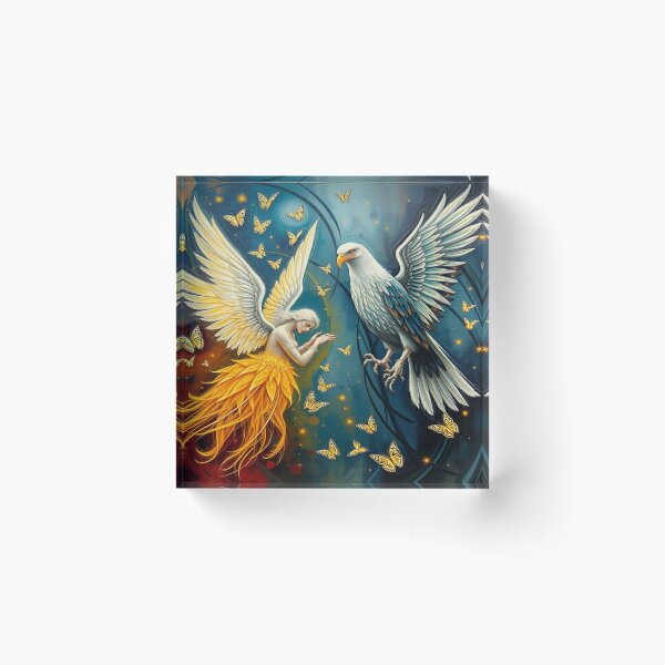 Item preview, Metamorphosis of Wings – From angel to insect, from bird to mythical creature, a surreal dream of transformation designed and sold by FotoworldEdel.
