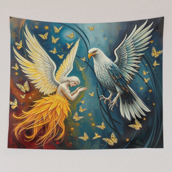 Item preview, Metamorphosis of Wings – From angel to insect, from bird to mythical creature, a surreal dream of transformation designed and sold by FotoworldEdel.