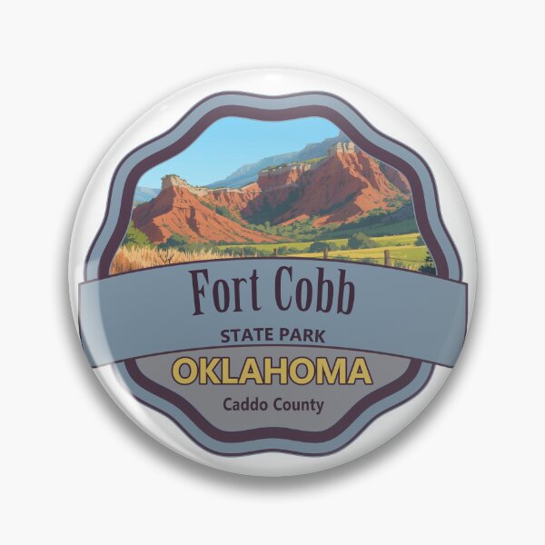 Item preview, Fort Cobb State Park, Caddo County, Oklahoma designed and sold by Wanderful-roads.