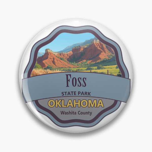 Item preview, Foss State Park, Washita County, Oklahoma designed and sold by Wanderful-roads.