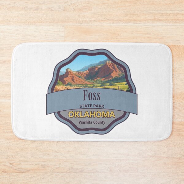 Item preview, Foss State Park, Washita County, Oklahoma designed and sold by Wanderful-roads.